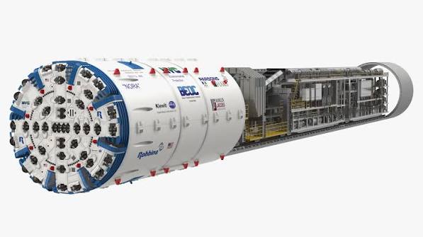 دستگاه حفار تونل TBM و کاترهد در تونلسازی مکانیزه